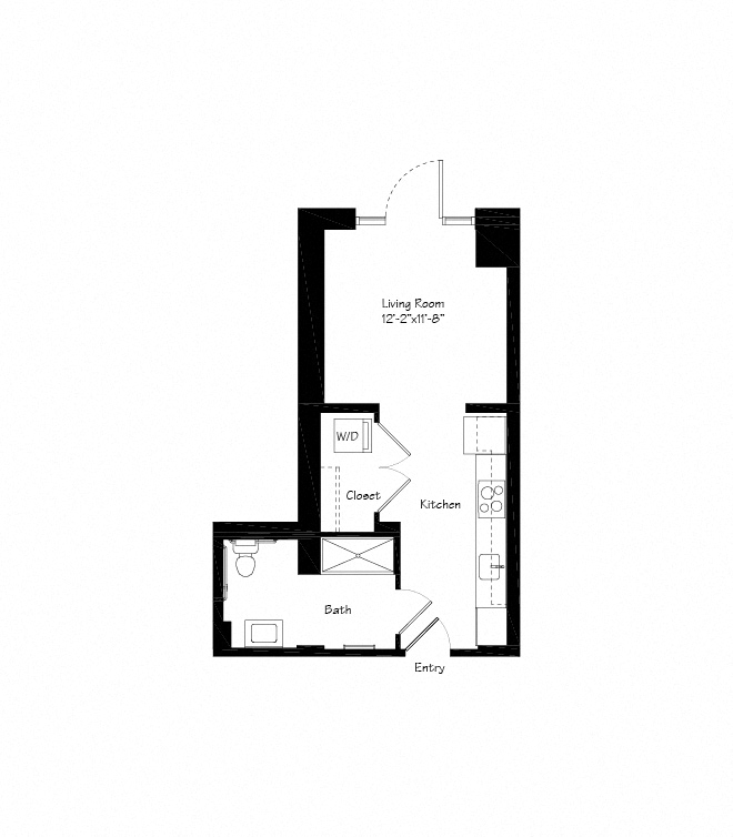 STUDIODR floor plan